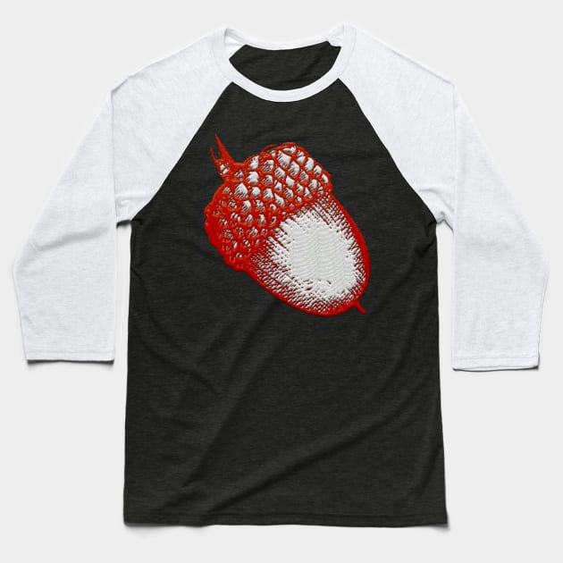 Cute Acorn Baseball T-Shirt by aaallsmiles